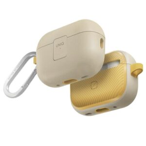Etui UNIQ Clyde Lock Case AirPods Pro 2 (2022/2023) Beżowo - Żółty