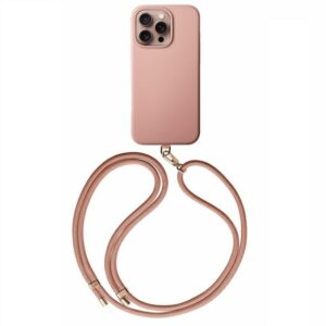 Etui UNIQ Coehl Creme iPhone 16 Pro 6.3" Magnetic Charging Różowy