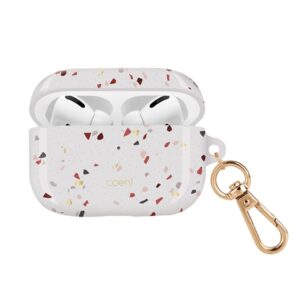 Etui UNIQ Coehl Terrazzo AirPods Pro Biały