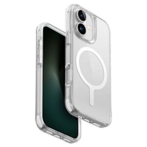 Etui UNIQ Combat Luminous iPhone 16 6.1" Magclick Charging Biały
