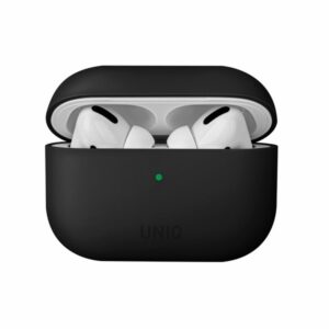 Etui UNIQ Lino AirPods Pro Silicone Czarny
