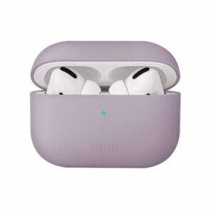 Etui UNIQ Lino AirPods Pro Silicone Lawendowy