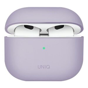 Etui UNIQ Lino AirPods 3 gen. Silicone Lawendowy
