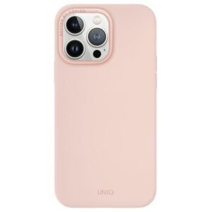 Etui UNIQ Lino Hue iPhone 15 Pro Max 6.7" Magclick Charging Różowy