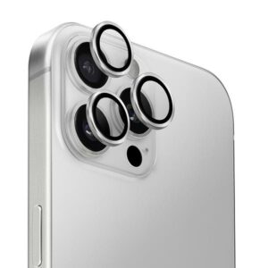 Szkło Na Obiektyw UNIQ Optix Aluminium Camera Lens Protector iPhone 16 Pro 6.3" / 16 Pro Max 6.9"