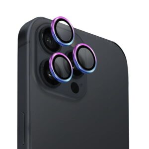 Szkło Na Obiektyw UNIQ Optix Aluminium Camera Lens Protector iPhone 16 Pro 6.3" / 16 Pro Max 6.9"
