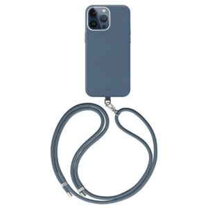 Etui UNIQ Coehl Muse z MagSafe do iPhone 15 Pro Max, niebieskie