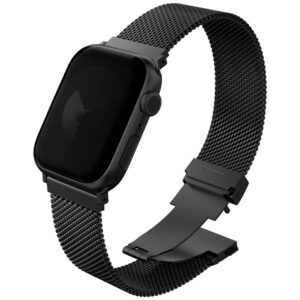 Pasek UNIQ Dante Pro do Apple Watch (44/45/46/49 mm), grafitowy