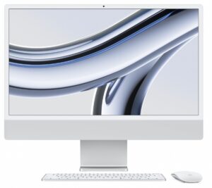 Apple iMac 24" M3 8 CPU 8 GPU 8GB 256GB SSD Srebrny