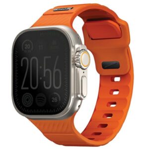 Pasek UNIQ Stride do Apple Watch (42/44/45/49 mm), Pomarańczowy