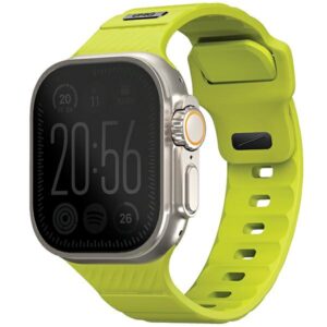 Pasek UNIQ Stride do Apple Watch (42/44/45/49 mm), Limonkowy