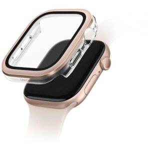Etui UNIQ Voute do Apple Watch Series 10 46 mm, różowo-złote