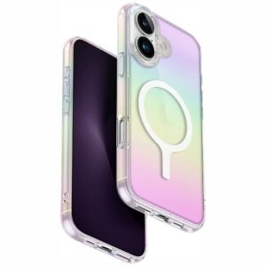 Etui UNIQ Iridescia MagSafe do iPhone 16 Plus, Holo