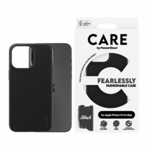 Etui CARE by PanzerGlass Fearlessly Fashionable Case do iPhone 15 Pro Max, Czarne