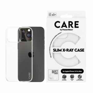 Etui CARE by PanzerGlass Slim X-Ray Case do iPhone 15 Pro Max, Przezroczyste