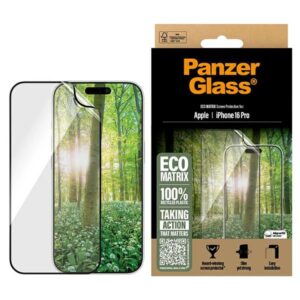 Szkło hartowane PanzerGlass Matrix Ultra-Wide Fit do iPhone 16 Pro