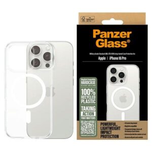 Etui PanzerGlass HardCase z MagSafe do iPhone 16 Pro, Białe