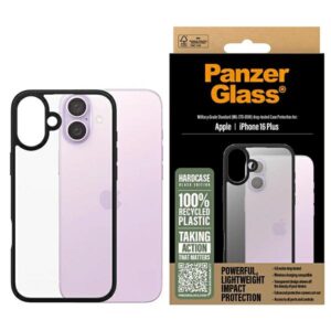 Etui PanzerGlass HardCase do iPhone 16 Plus, czarne