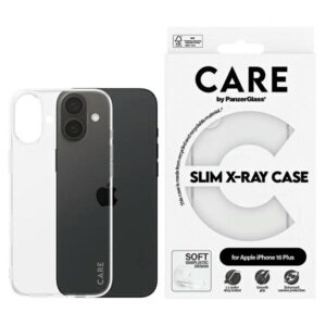 Etui CARE by PanzerGlass X-Ray Soft Basic do iPhone 16 Plus, Przezroczyste