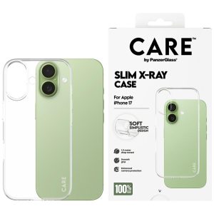 Etui CARE by PanzerGlass Fashionable X-Ray Soft Basic do iPhone 17, Przezroczyste