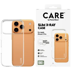 Etui CARE by PanzerGlass Fashionable X-Ray Soft Basic do iPhone 17 Pro, Przezroczyste
