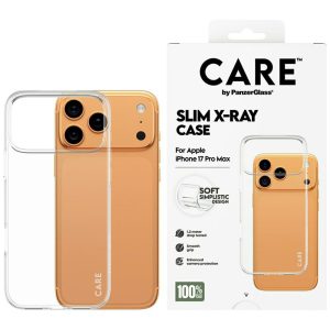 Etui CARE by PanzerGlass Fashionable X-Ray Soft Basic do iPhone 17 Pro Max, Przezroczyste
