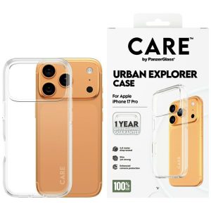 Etui CARE by PanzerGlass Flagship Urban Explorer do iPhone 17 Pro, Przezroczyste