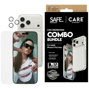 Zestaw ochronny 3w1 PanzerGlass Fashionable Combo do iPhone 17 Pro Max