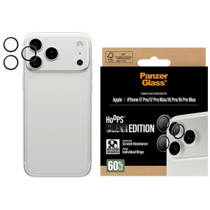 Szkło hartowane na obiektyw PanzerGlass Hoops do iPhone 17 Pro / 17 Pro Max / 16 Pro / 16 Pro Max