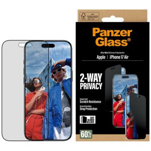 Szkło prywatyzujące PanzerGlass Ultra-Wide Fit do iPhone Air
