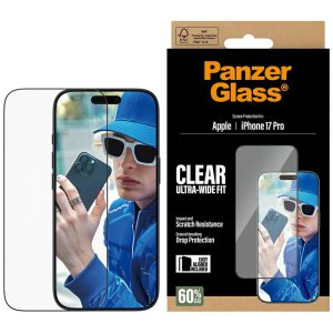 Szkło hartowane PanzerGlass Ultra-Wide Fit do iPhone 17 Pro