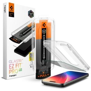 Szkło prywatyzujące Spigen Glas.TR EZ FIT Pro HD do iPhone 17 Pro / 17 / 16 Pro