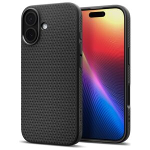 Etui Spigen Liquid Air do iPhone 17, Czarny