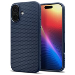 Etui Spigen Liquid Air do iPhone 17, Niebieski