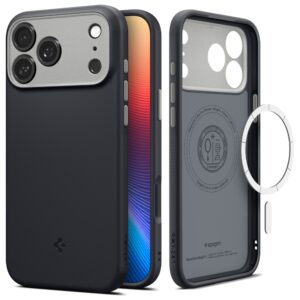 Etui Spigen Nano Pop z MagSafe do iPhone 17 Pro, Czarny