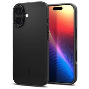 Etui Spigen Thin Fit z MagSafe do iPhone 17, Czarny