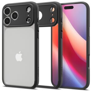 Etui Spigen Ultra Hybrid do iPhone 17 Pro, Czarny
