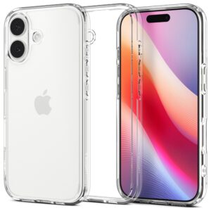 Etui Spigen Ultra Hybrid do iPhone 17, Przezroczysty