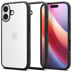 Etui Spigen Ultra Hybrid do iPhone 17, Czarny