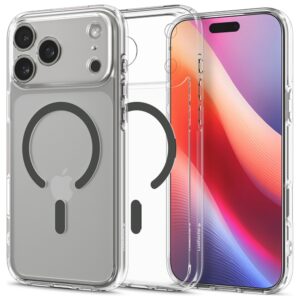 Etui Spigen Ultra Hybrid z MagSafe do iPhone 17 Pro, Grafitowy