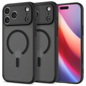 Etui Spigen Ultra Hybrid z MagSafe do iPhone 17 Pro, Frost Czarny