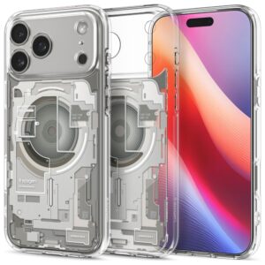 Etui Spigen Ultra Hybrid z MagSafe do iPhone 17 Pro, Zero One Titanium