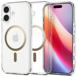 Etui Spigen Ultra Hybrid z MagSafe do iPhone 17, Złoty