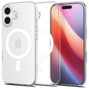 Etui Spigen Liquid Crystal z MagSafe do iPhone 17, Biały
