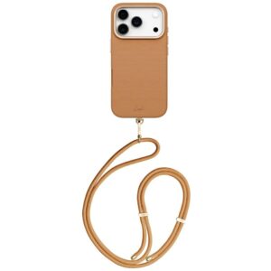 Etui UNIQ Coehl Mirelle z MagSafe do iPhone 17 Pro, Brązowe