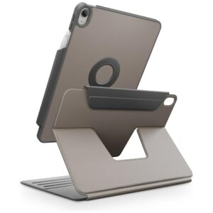 Etui UNIQ Rovus Snapmount Magnetic 360 Rotating Detachable do iPad Air 11" (M2/M3) / iPad Air 10.9" (2022/2020), Szare