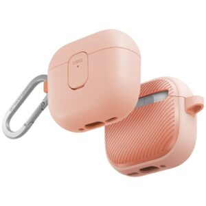 Etui UNIQ Clyde Lock Case do AirPods 4, Różowe