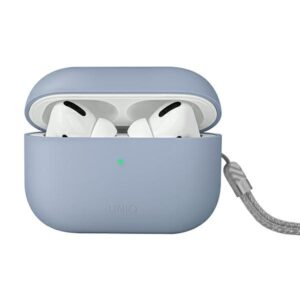 Etui UNIQ Lino do AirPods Pro 2, Silikonowe, Niebieskie