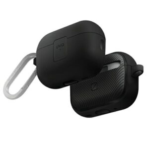 Etui UNIQ Clyde Lock Case do AirPods Pro 2, Czarno-ciemnoszare
