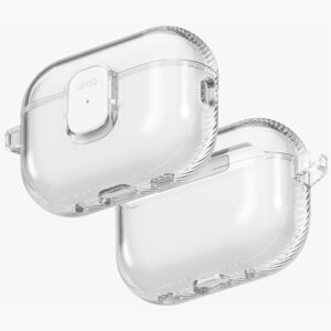 Etui UNIQ Glase Pro Lock Case do AirPods Pro 3, Przezroczyste